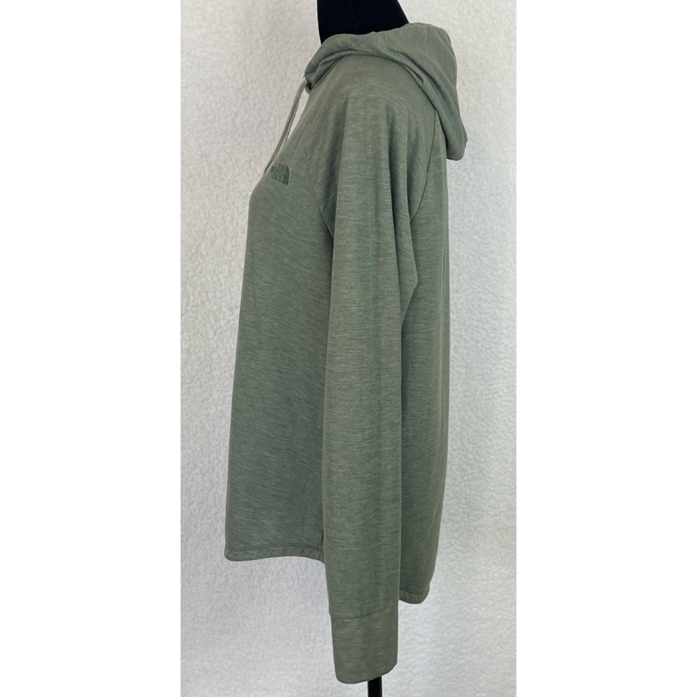 THE NORTH FACE • Thyme Heather Westbrae Knit Pullover Hoodie, L - Picture 8 of 15